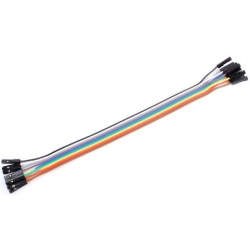 Juego de 10 Cables Hembra-Hembra Dupont 80~120mm 1pin