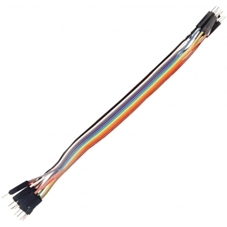 Juego 10 Cables Dupont Macho para Placa Board de prototipos