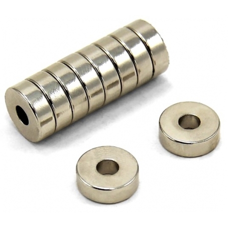 Iman Neodimio anillo 5x1.5x1mm