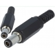 Conector Jack macho de alimentación 5.5-2.8mm