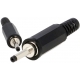 Conector Jack macho de alimentación 2.35x0.7mm 1636-1