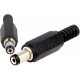 Conector Jack macho de alimentación 5.5-1.5mm
