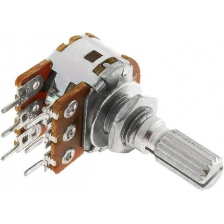 Potenciómetros ajustables Dobles logarítmico