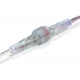 Conector Transparente ﻿15mm IP64 2 pin