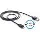 Adaptador cableado USB-Easy Macho-Micro USB Macho