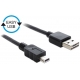 Adaptador cableado USB-Easy Macho-Mini USB Macho
