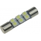 Bombillas 6 LED 1210 Festoon de 29x6mm