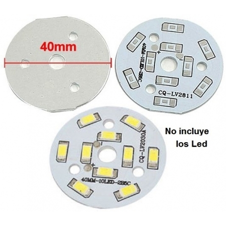 Pcb 40mm para 10 Led 5730