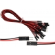 Conector cableado Dupont paso 2.54mm Macho-Hembra 2 pin
