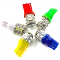 Bombillas T10 Smd 10 Led 1210 de 12v