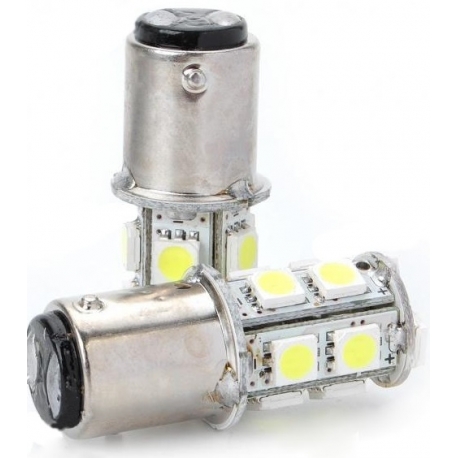 Bombilla LED SMD 5050 P21 13Led BA15D 1157
