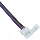 Conector cableado Click RGB a conector 4pin 15cm de Tiras de Led