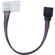 Conector cableado Click RGB a conector 4pin 15cm de Tiras de Led