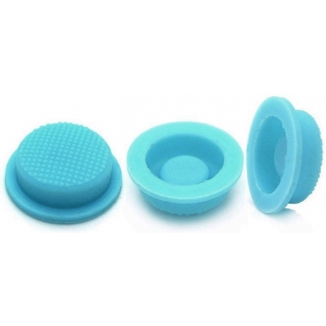 Boton de Goma Azul