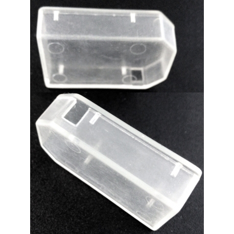 Caja de ABS de 36x22x10mm Transparente