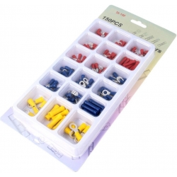 Blister de 150 Faston aislados para cables