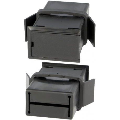 Portapilas Pilas/Baterías empotrable con tapa 1x9v-2xR5