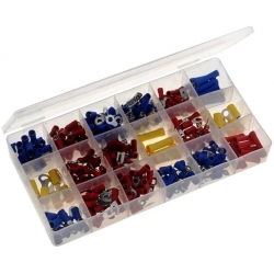 Juego de 360 Faston aislados para cables