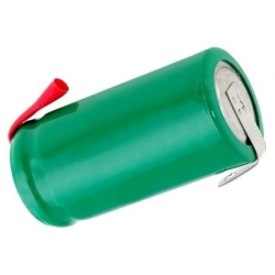 Batería NI-MH Recargable 1.2v. 600mA AA con lengueta