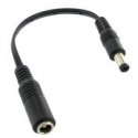 Cable Adaptador Jack Macho 5.5-2.5-Hembra 5.5-2.1mm