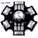 Led RGB Prolight 1w 6 pin con y sin PCB