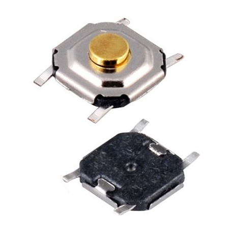 Pulsador Tact Switch SMD de 5.2x5.2x1.5mm