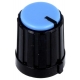 Botones de mando 13.3x16.5mm Negro Azul
