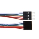Conector cableado Dupont paso 2.54mm Macho-Hembra 6 pin
