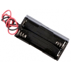 Porta pilas-baterías, 4 x AAA, LR03, R3, 10440