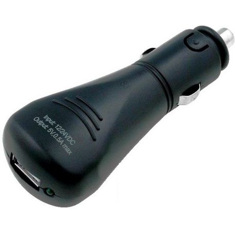 Cargador Mechero USB para Litio 12v-5v. 0.5A