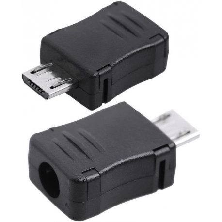 Conector Micro USB Macho Aereo 5 pin