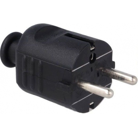 Clavija enchufe de Red Macho Schuko