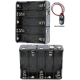 Portapilas baterías 10 x AA, LR06, 14500 tipo 5x5