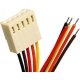 Conectores cableados tipo Molex KK Hembra paso 2.54mm