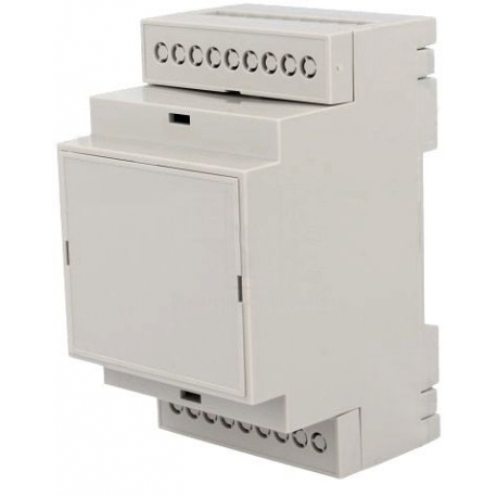 Caja para Carril Din MG, 3 módulos