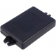 Caja de montaje de ABS con orejas 60x84x16mm-negro