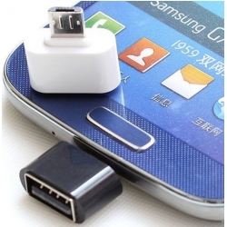 Adaptador Micro USB a USB Hembra