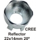 Reflectores BOOM para CREE 20º