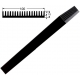 Disipador Térmico de Aletas de 100x15mm Negro