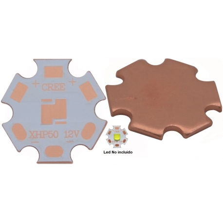 Pcb 20mm para Led CREE XHP-50 en Cobre
