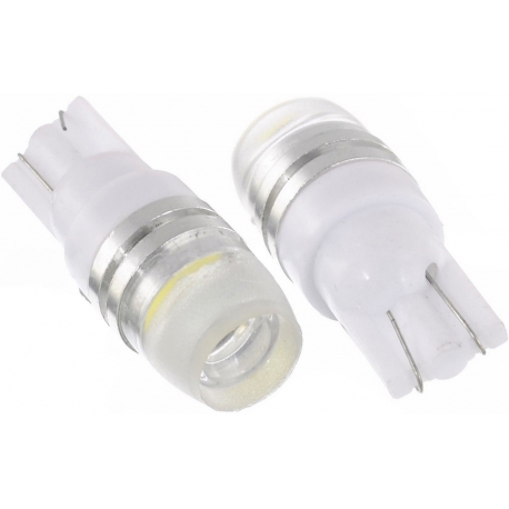 Bombilla LED T10 Lente 10º 2 Led 12v