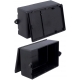Caja de montaje de ABS con orejas 109x70x40mm