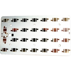 Circuito Impreso (Alu-Pcb) para 28 Led CREE, Lumiled 130x73mm