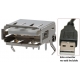 Conector USB Hembra PCB 4 pin