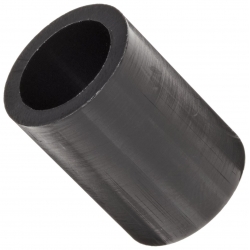 Separadores Tubulares de Nylon Negros 8x4.2mm