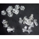 Tornillo transparente de PVC M6