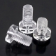 Tornillo transparente de PVC M6