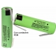 Bateria Litio NCR18650PF 3.7v 2.900mA PCB