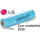 Bateria Litio LG INR16650-MH1 3.7v.3.2A PCB