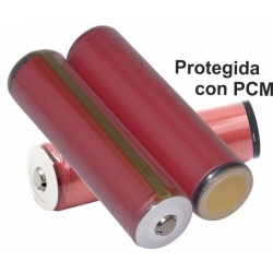Bateria Litio Sanyo NCR18650-GA 3.7v.3450mAh Protegida
